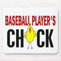 BASEBALL PLAYER’S CHICK MOUSE PADS