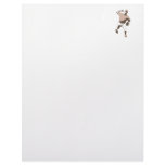 baseball player throwing vector graphic custom letterhead
