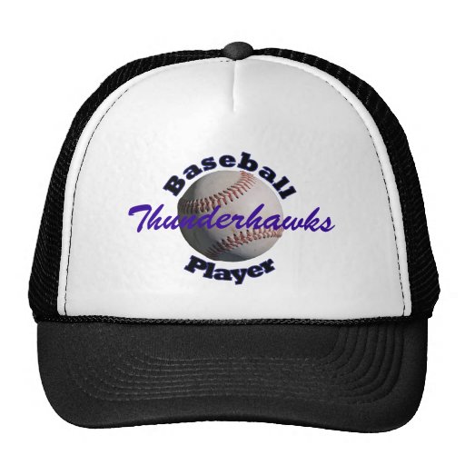 Baseball Player Trucker Hat Zazzle
