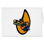Baseball Player Warming Up Cards