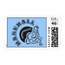 Baseball Postage Stamp