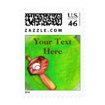 Baseball Postage postage