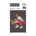 Baseball Postage Stamp