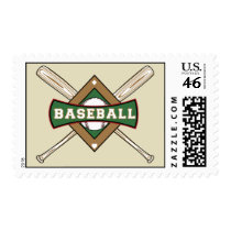 Baseball postage stamp