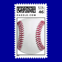 Baseball Postage Stamps