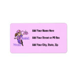 Baseball Princess T shirts and Gifts Personalized Address Labels
