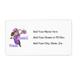 Baseball Princess T shirts and Gifts Shipping Labels