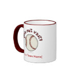 Baseball-Red Coffee Mug
