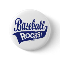 Baseball Rocks! Button