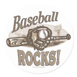 Baseball Rocks! Sticker