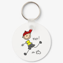 Baseball Run Tshirts and Gifts keychains by stick_figures Baseball Run Tshirts and Gifts keychains