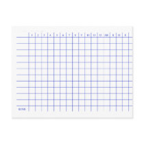 Baseball Score card. postcards