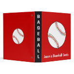 Baseball Scrapbook Binder