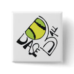 Baseball Sign Pinback Buttons