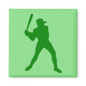baseball silhouette magnets by asyrum baseball silhouette magnets
