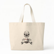 Baseball Skull and Bones Bag