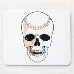 Baseball Skull Mousepads