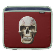 Baseball Skull Sleeves For iPads