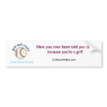 Baseball-Sky Bumper Sticker