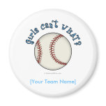 Baseball-Sky Fridge Magnets