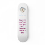 Baseball-Sky Skate Deck