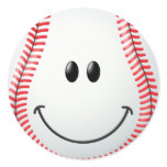 Baseball Smiley Face stickers