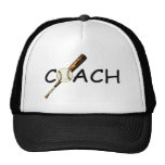 Baseball Softball Coach Mesh Hat