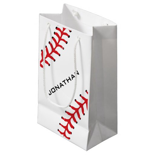 Baseball Softball Design Gift Bag Small Gift Bag Zazzle