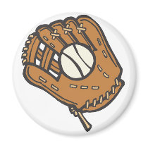baseball/softball magnets