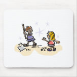 Baseball &amp; Softball Mouse Pads