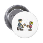 Baseball & Softball Pinback Button