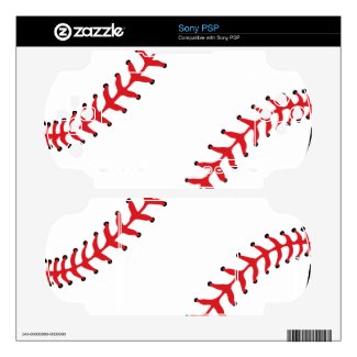 Baseball/Softball Sony PSP Skin musicskins_skin