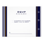 Baseball Sports Bar Mitzvah RSVP Custom Logo 2 invitations