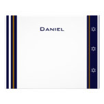 Baseball Sports Bar Mitzvah Thank You invitations
