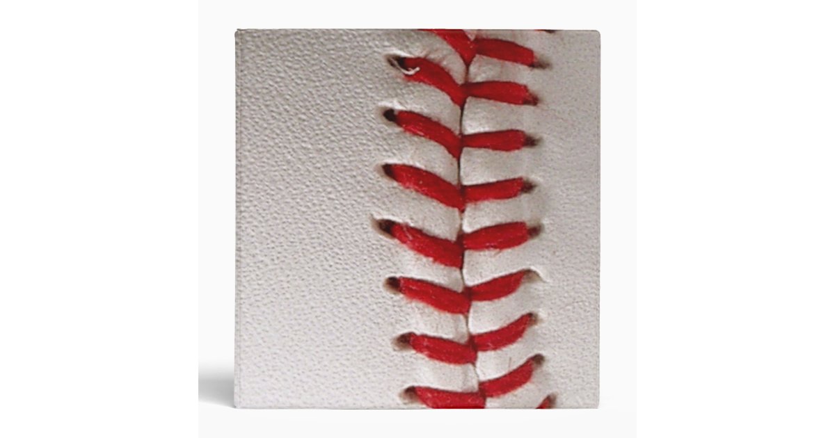 Baseball Sports Binder Zazzle