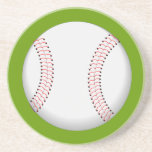 Baseball sports sandstone beverage coaster