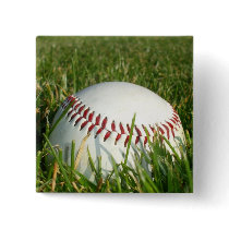Baseball square button