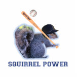 Baseball Squirrel Power Cut Outs