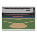 Baseball Stadium: 3D Model: Card