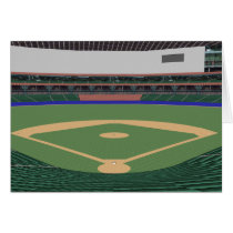 Baseball Stadium: 3D Model: cards