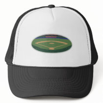 Baseball Stadium: 3D Model: Trucker Hat