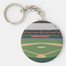 Baseball Stadium: 3D Model: Key Chain