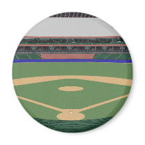 Baseball Stadium: 3D Model: magnets by spiritswitchboard Baseball Stadium: 3D Model: magnets