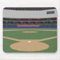 Baseball Stadium: 3D Model: mousepads by spiritswitchboard Baseball Stadium: 3D Model: mousepads