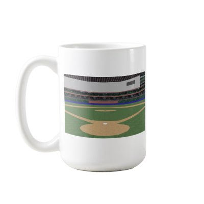 Baseball Stadium: 3D Model: Coffee Mugs by spiritswitchboard