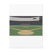 Baseball Stadium: 3D Model: postcards by spiritswitchboard Baseball Stadium: 3D Model: postcards
