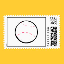 Baseball Stamp stamps