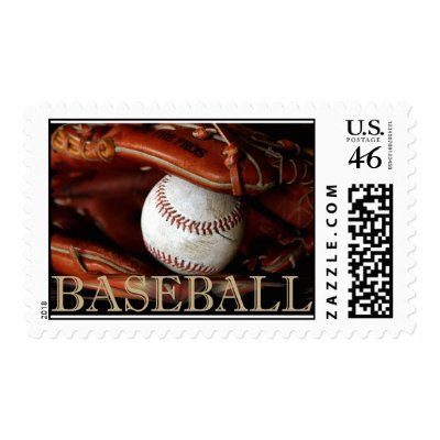 Baseball Stamp by GreetingsCards