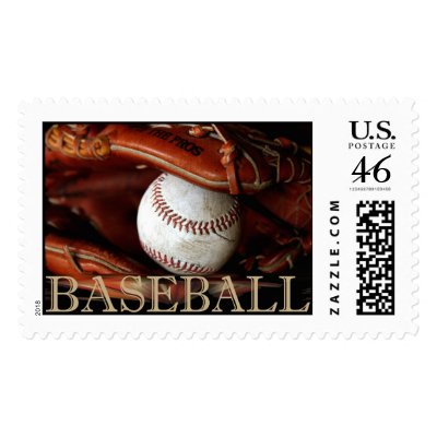 Baseball Stamp by GreetingsCards