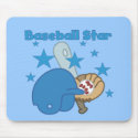 Baseball Star Mousepad